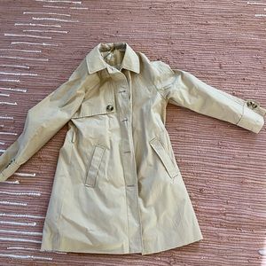 Kids Tan Trench Coat